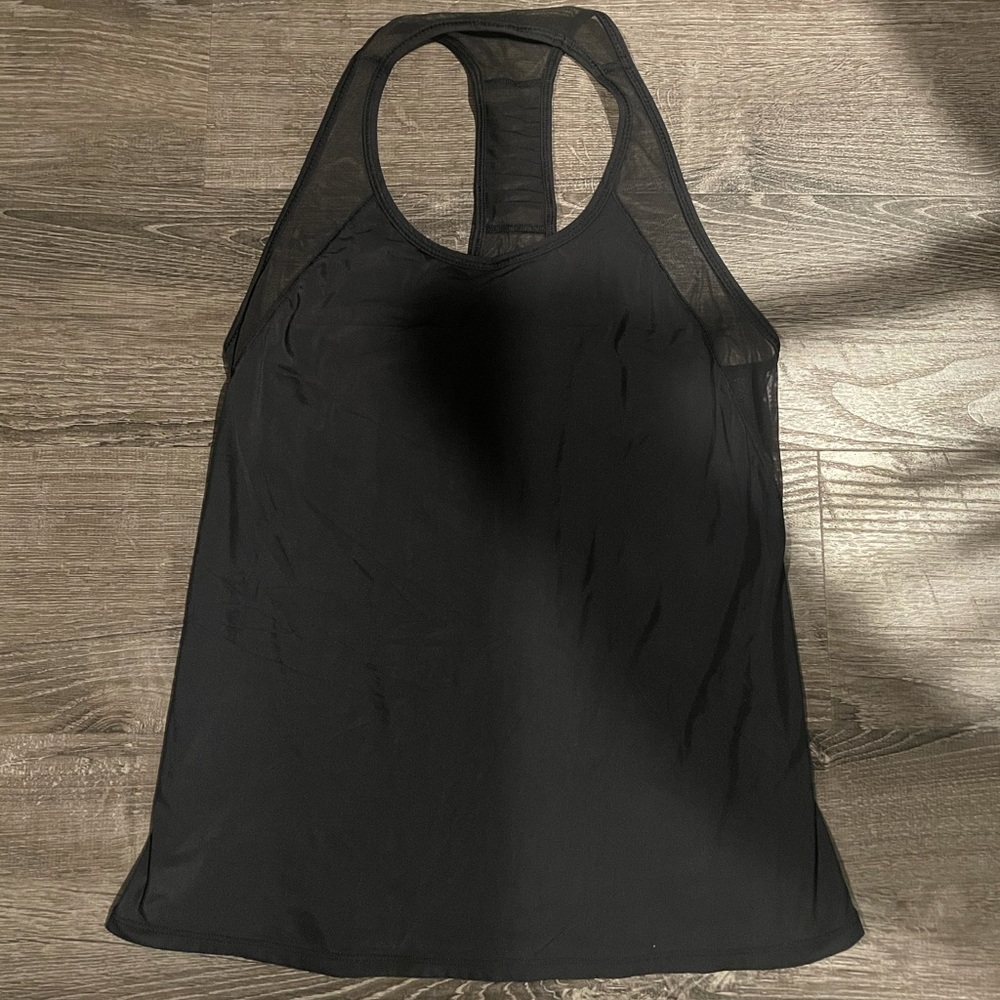 Lululemon Tank, with mesh paneling